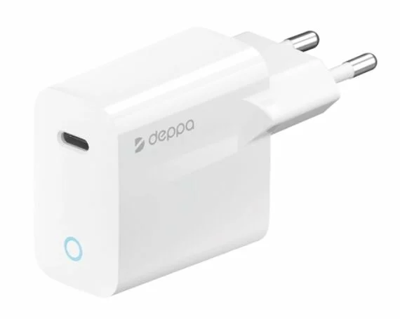 СЗУ-1USB-C Deppa, PD, 20W, белый купить в магазине GSM в Красноярске