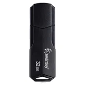 USB 2.0 накопитель SmartBuy 32GB CLUE, чёрный (SB32GBCLU-K)