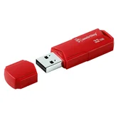 USB 2.0 накопитель SmartBuy 32GB CLUE, красный (SB32GBCLU-R)