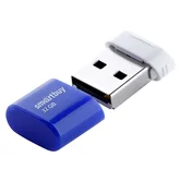 USB 2.0 накопитель SmartBuy 32GB LARA, синий (SB32GBLARA-B)