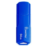 USB 2.0 накопитель SmartBuy 64GB CLUE, синий (SB64GBCLU-BU)