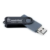USB 3.0 /3.1 накопитель SmartBuy 128GB TWIST, чёрный (SB128GB3TWK)