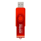 USB 3.0 /3.1 накопитель SmartBuy 128GB TWIST, красный (SB128GB3TWR)