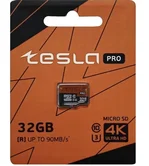 Карта памяти microSDXC, Tesla PRO, 32GB, class 10, UHS-I, U3