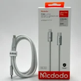 Кабель McDodo CA-7782 USB-C - Lightning, белый, 36W, 1,2м