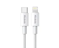 Кабель McDodo CA-2760 USB-C - Lightning, белый, 36W, 1,2м