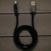 Кабель McDodo CA-0010 USB-A - Lightning, черный, 12W, 1,2м