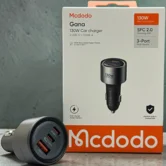 АЗУ McDodo CC-3190 2USB-C + 1USB-A, 130W, Gana, черный