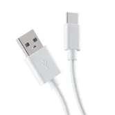 Кабель Deppa USB-A - USB-C, 2.4A, белый, 1.2м, 72312