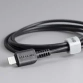 Кабель Breaking Classic, USB-C - Lightning, 27W, 3.0A, 1м, черный, 20151