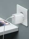 СЗУ Deppa, USB-C, PD 20W, белый, 11424