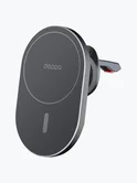 Авт. держатель Deppa MagSafe Flat Qi магнитный, черный, 55203