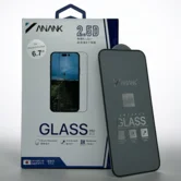 Защитное стекло iPhone 15 Pro Max ANANK 2.5D прозрачное с рамкой