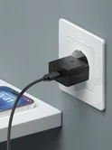 СЗУ Deppa Original S, USB-C, PD 3.0 25W, GaN, черный, 11492