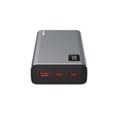 Внешний АКБ 20000 mAh Breaking Metallica, USB-A + 2USB-C, 22,5W, графит, 27202