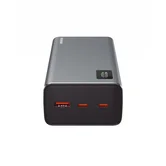 Внешний АКБ 30000 mAh Breaking Metallica, USB-A + 2USB-C, 22,5W, графит, 27206