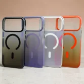 Чехол iPhone 17 Pro Max Njoyny NY-09 MagSafe (черный)