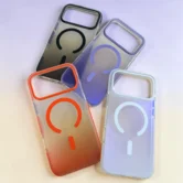 Чехол iPhone 17 Pro Max Njoyny NY-09 MagSafe (черный)