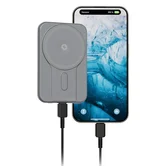 Внешний АКБ 5000 mAh Breaking P219 4в1, USB-C, 20W, MagSafe, графит, 27246