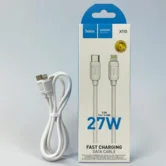 Кабель Hoco X115 PD USB-C - Lightning белый, 1м