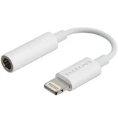 Адаптер Breaking, Lightning - AUX 3.5, белый, 24551