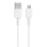 Кабель Breaking Classic, USB-A - MicroUSB, 12W, 2.4A, 1м, белый, 20113