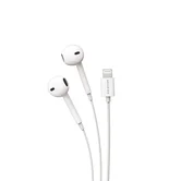 Проводная стереогарнитура Breaking LT20, вкладыши, Lightning, 1.2м, белый, 25420