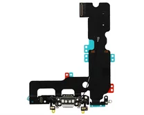 Шлейф iPhone 7 Plus на сист разъем + мик белый 1кл