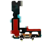 Шлейф iPhone 7 Plus на сист разъем + мик белый 1кл