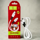 Кабель Hoco X82 USB-C - USB-C , 60W, белый, 1м