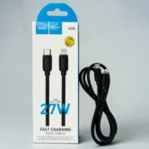 Кабель Hoco X115 PD USB-C - Lightning черный, 1м