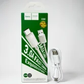 Кабель Hoco X88 USB-A - USB-C , 3A, белый, 1м