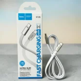 Кабель Hoco X125 USB-C - USB-C, 60W, белый, 1м