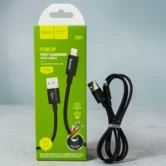Кабель Hoco X89 USB-A - Lightning , 2.4A, черный, 1м