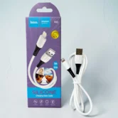 Кабель Hoco X82 USB-A - Lightning, 2.4A, белый, 1м
