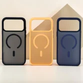 Чехол iPhone 17 Pro Max VLP LITE Bloom Case MageSafe (оранжевый) 