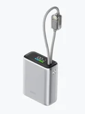 Внешний аккумулятор Deppa NRG Turbo 10000 mAh, 35Вт, серый, 33719