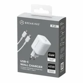 СЗУ Breaking P-21, 1USB-C, GaN, PD, 45W, QC 3.0, 3.0A + кабель USB-C
