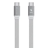Кабель Breaking Neo Magnetic, USB-C - USB-C, 100W, 5.0А, 1м, серебристый