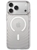 Чехол iPhone 17 Pro Спектр MagSafe (Белый)
