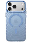 Чехол iPhone 17 Pro Спектр MagSafe (Голубой)