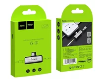 Адаптер Hoco LS26 USB-C - 2in1 converter audio серебро