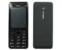 Корпус Nokia 206 DS + клавиатура черный 2кл