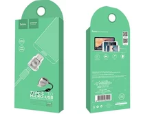 Адаптер OTG Hoco UA8 microUSB - USB-C
