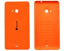 Задняя крышка Nokia 535 Lumia оранжевая 2кл