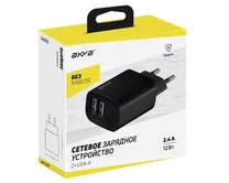СЗУ-2USB-A  Axxa 2.4A, черный