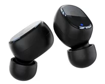 Bluetooth стереогарнитура Deppa Air Buds Pro, TWS, BT5.3, LED, 300mAh, черная