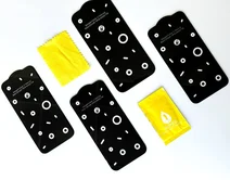 Защитное стекло GSM iPhone 14 Pro Max черное