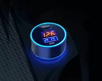 АЗУ 1USB-A + 1USB-C Xiaomi Honeywell Car Charger 95W PD, дисплей, черный HZF2