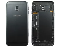 Задняя крышка Samsung J330F J3 (2017) черная 1кл